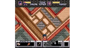 This whole stage can be rotated by jumping on certain switches
