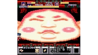 ... you have to deal with this huge face