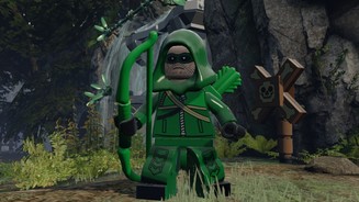 LEGO Batman 3: Jenseits von GothamGreen Arrow taucht im Spiel auch in seinem TV-Serien-Outfit aus.