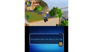 Lego City Undercover: The Chase BeginsAn solchen Leinen kann sich Chase zum Beispiel auf andere Häuserdächer abseilen.