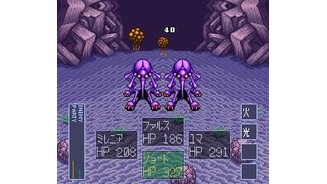 Fighting some violet dudes
