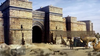 Lost Chronicles of ZerzuraVor den Mauern der Stadt Tripolis klärt uns ein Beduinen-Händler über seinen Wissensstand zu Zerzura auf.