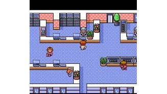 In an office. Lots of girls here, too...