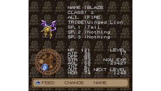 Stats of a Capsule Monster