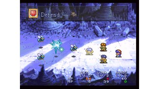 In order to defend, you actually move the character around