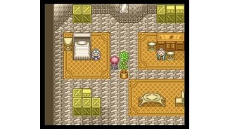 A house with lots of crates