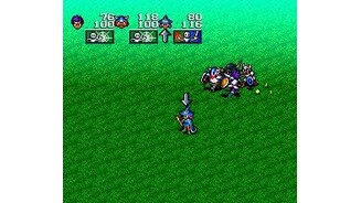 Pausing the battle and assigning a command
