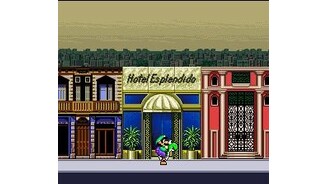 Yoshi appeared! Luigi must be on Yoshis back to complete the stage.