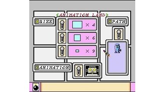 The animation editor is easy to play around with