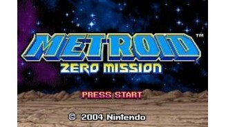 The title screen.