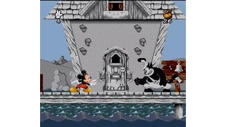 By the time Mickey runs into this surly fellow, color has started leaking in
