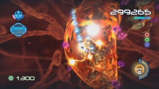 Nano Assault NeoDie zahlreichen Grafikeffekte verschönern das ohnehin sehr ansehnliche optische Gesamtbild nochmal zusätzlich.