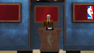 NBA 2K13NBA-Commissioner David Stern für durch den Draft.
