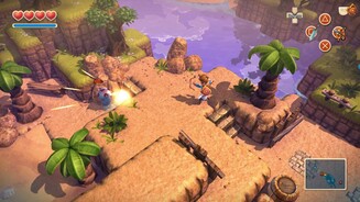 Oceanhorn: Monster of Uncharted SeasDas Interface wurde komplett angepasst. Nun gibt es sogar eine Schnellauswahl (oben rechts).