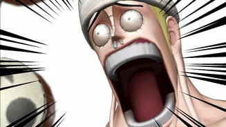 One Piece Pirate Warriors 2Dass der Typ hier, der sich da Enel nennt, gleich ordentlich eins auf die Mütze bekommt, kann man sich denken.