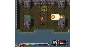 The mine weapon has a strong blast