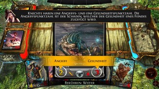 Order + Chaos Duels Das Tutorial zeigt sehr anschaulich wie das Spiel funktioniert.