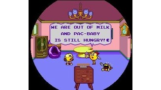 Introduction frame ? Pac-Man and Ms. Pac-Man with a little big trouble...