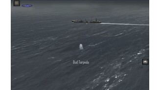 Pacific FleetEine harte Lektion ist zum Beispiel, das Torpedos ohne Upgrades nur sehr schwer treffen und nur in knapp der Hälfte der Fälle auch explodieren.