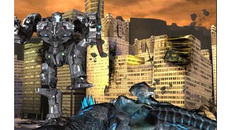 Pacific RimGenau wie im Kinofilm müssen wir auch im Spiel mit Riesenrobotern gegen Megamonster antreten.
