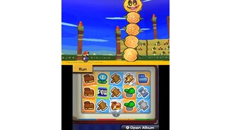 Paper Mario: Sticker StarDer »GLitzergigant-Pokey« wartet auf der Spitze eines ägyptisch anmutenden Turm auf uns. Am besten zieht man gleich den Baseballschläger-Sticker raus!