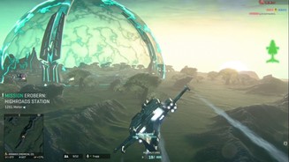 Planetside 2 - Screenshots aus der PS4-VersionDie Karten sind so riesig, dass wir uns mitten in die Schlacht teleportieren oder auf eines der zahlreichen Vehikel zurückgreifen.