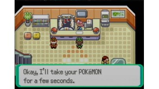 Healing up at the Pokémon Center
