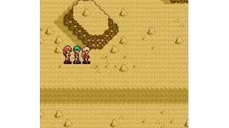 Desert area