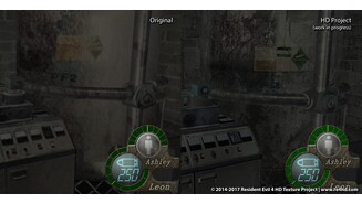 Resident Evil 4 HD - Vergleichs-Screenshots mit der Mod