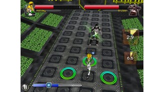  Revolution 60Left, right, left, right, shoot, shoot, shoot: In den Kämpfen tapsen wir nur in der Arena umher, um dann und wann Schüsse abzugeben.