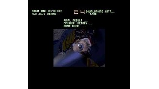 When you are beaten you see the cyborg shut down