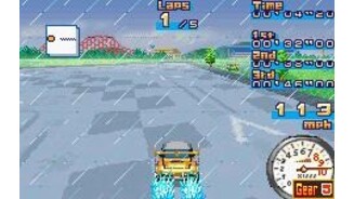 Another race includes running circles around a cone in the middle of a rain storm