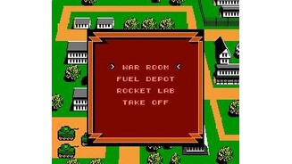 The Rocket Ranger base menu