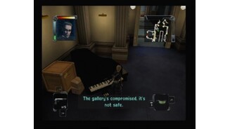 Using the piano to lure some of the guards in here
