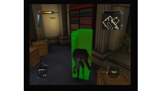 Hiding the guards body inside a crate