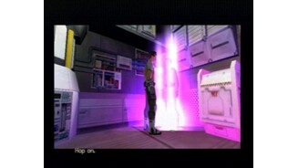 Youll run into many survivors on your journey, that you can save with your cube-storage thingy.