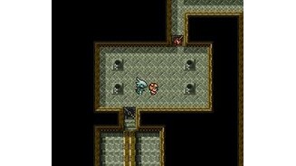 The colored doors are locked