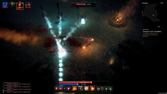 Shadows: Heretic KingdomsIn Kämpfen gegen mehrere Magier sind schnelle Ausweichreflexe gefragt, aber die Spielfiguren reagieren dafür oft einen Tick zu träge.