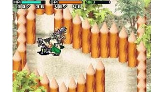 A battle with a couple goblins