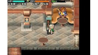 Meet a variety of people, such as this guy playing a lute (or something similar)