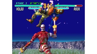 Freakshow. Voldo, the token creepy guy, juggles Rock on his blades.