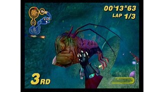 Maul finds the bigger fish. And if hes not careful, it may try to eat him.