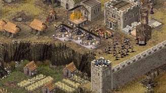Stronghold (2001)Mit Stronghold (Test in GameStar 1101, 87%) legt der Entwickler Firefly Studios 2001 den Grundstein für seine bis heute bestehende Burgenbau-Serie. GameStar vergab 87 Punkte für das Strategiespiel. In einer Wirtschafts- und einer Militärkampagne gilt es…