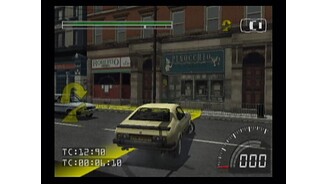 Follow the yellow markers on the road... Youll need to precisely follow the onscreen and verbal prompts in order to make the director happy (who for some reason wants all the stunts in one take).