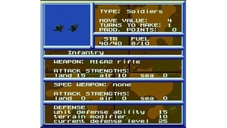 Units stats