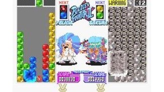 Super moves, executed by clearing obscene amounts of gems, display an animation and fill the oponents area with tons of gems.