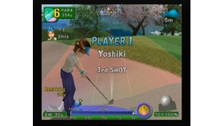 Hm, what a predicament (the transparent purple color above the swinging bar is actually displayed terrain ahead of you)