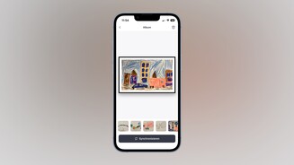 SwitchBot AI Art Frame App - Das verwendbare Album bietet Platz für 10 Bilder.