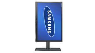 Selbst eine Pivot-Funktion, bei der das Display um 90 Grad gedreht wird, steckt im Samsung S27A850.