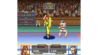 Behold the axe kick!